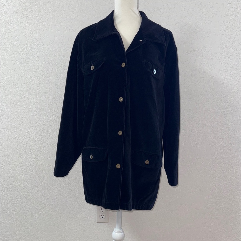 RAFAELLA Classic Black Women's Jacket Size L